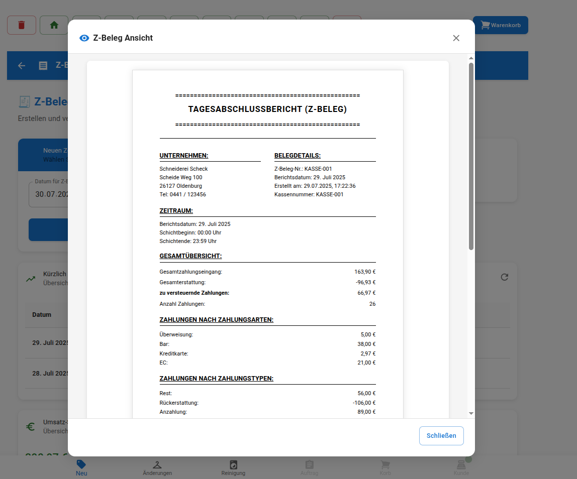 VW Projekt - Entwicklung
